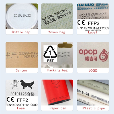 42ML Capacity Thermal Inkjet Technology TIJ 2.5 PVC PE Plastic Portable Handheld Inkjet Coding Machine for Label Printer