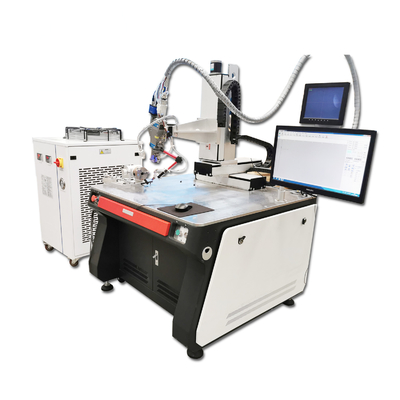 1500w Fiber Continuous Laser Welding Machine Automatic Square Lithium Battery Pack Aluminum